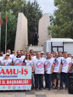 KAMU EMEKÇİLERİ ‘ADALET’ İSTİYOR