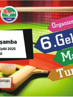 OSB’DE 6. GELENEKSEL MASA TENİSİ TURNUVASI BAŞLIYOR