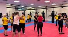 KADIN AKADEMİSYENLERE TEMEL ÖZ SAVUNMA EĞİTİMİ VERİLDİ