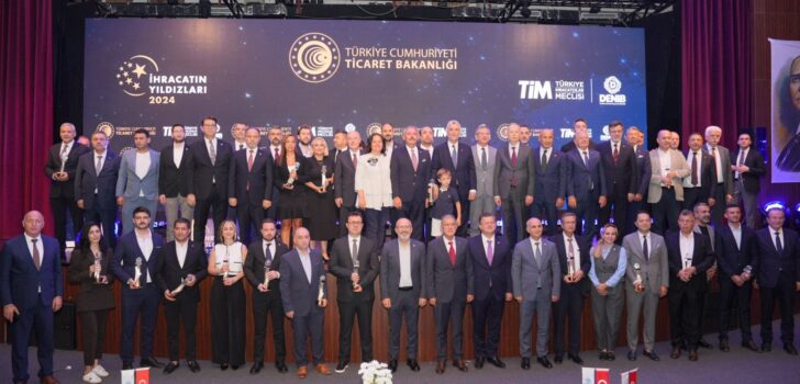 İHRACATIN YILDIZLARI ÖDÜLLERİNİ ALDI