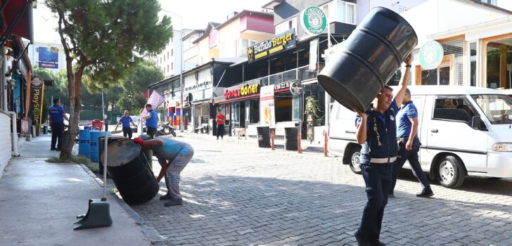 KALDIRIM İŞGALLERİNE SIKI DENETİM