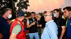 YANGIN İÇİN TÜM OLANAKLAR SEFERBER EDİLDİ