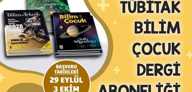 ÖĞRENCİLERE ÜCRETSİZ BİLİM DERGİSİ ABONELİĞİ