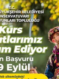 BÜYÜKŞEHİR’İN HALK OYUNLARI KURS KAYITLARI BAŞLADI