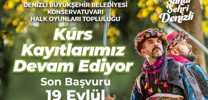 BÜYÜKŞEHİR’İN HALK OYUNLARI KURS KAYITLARI BAŞLADI