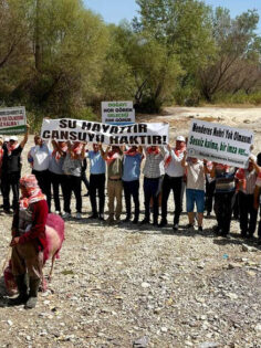 SUDAN KOYUN GEÇİRME SEMBOLİK OLARAK YAPILDI