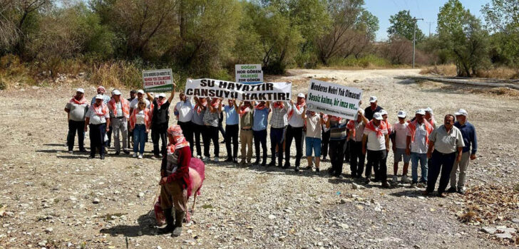 SUDAN KOYUN GEÇİRME SEMBOLİK OLARAK YAPILDI