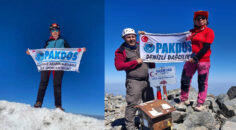 PAKDOS ZİRVEDE KUTLADI