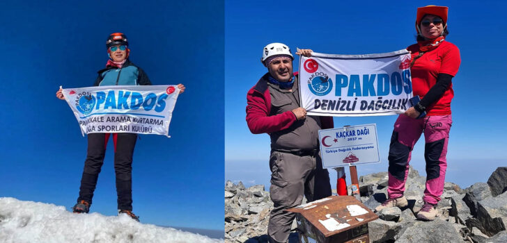 PAKDOS ZİRVEDE KUTLADI