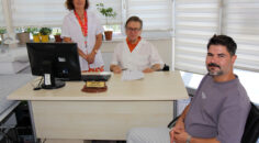 POLİKLİNİĞE GELDİ SİGARAYI BIRAKTI