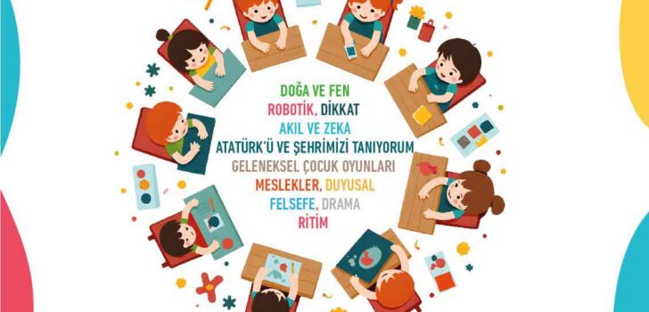 4-6 YAŞ GRUBU İÇİN ÜCRETSİZ ATÖLYE BAŞVURULARI BAŞLADI