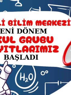BİLİM MERKEZİ’NDE 2025-2026 OKUL GRUBU KAYITLARI BAŞLADI