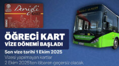 DENİZLİ ÖĞRENCİ KARTI VİZE İŞLEMLERİ BAŞLADI