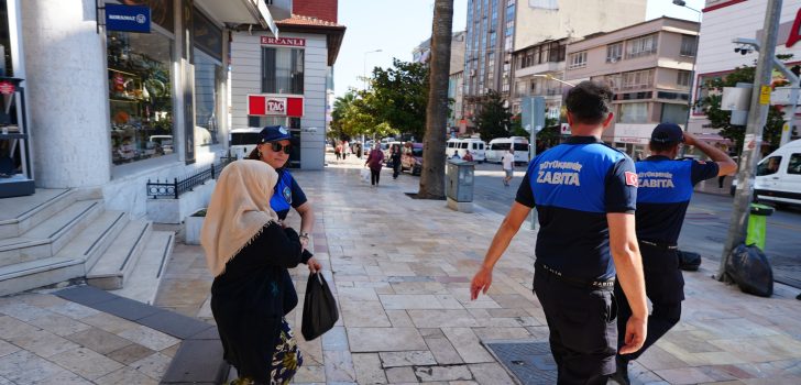 BÜYÜKŞEHİR ZABITA DİLENCİLERE GÖZ AÇTIRMIYOR