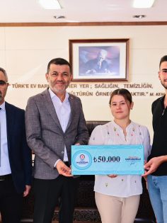 KIRSALDA EVLENEN GENÇLERE DESTEK