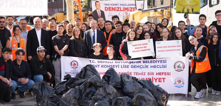 102 GENÇ TEMİZ BİR GELECEK İÇİN EL ELE VERDİ