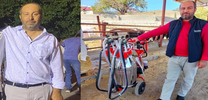 ÇARDAK’TA KAMYONET ŞARAMPOLE YUVARLANDI: 1 ÖLÜ