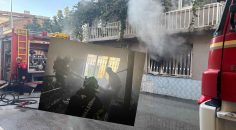 SARAYKÖY’DEKİ YANGINDA EV KÜL OLDU