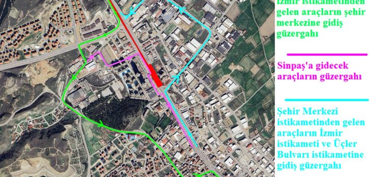 MENDERES BULVARI TRAFİĞE KAPANIYOR