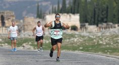 PAMUKKALE’DE TARİHİ MARATON HEYECANI