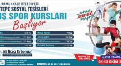 KIŞ SPOR KURSLARI BAŞLIYOR