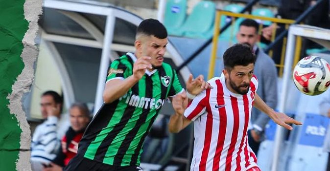 DENİZLİSPOR AKŞEHİR’E MAĞLUP: 1-2