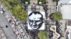 BİNLERCE KİŞİ ATATÜRK İÇİN YÜRÜDÜ