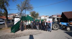 SERİNHİSAR’A MAKİNE DESTEĞİ