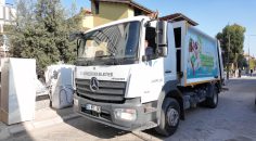 MERKEZEFENDİ’DE ÇÖP ARABALARINDAN TEMİZ KOKULAR YAYILIYOR