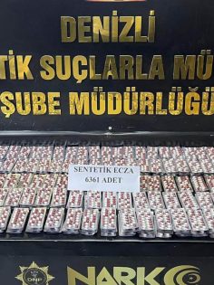 BİNLERCE UYUŞTURUCU HAP İLE YAKALANDILAR
