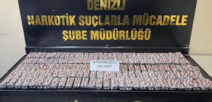 BİNLERCE UYUŞTURUCU HAP İLE YAKALANDILAR
