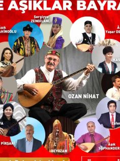 DENİZLİ 12.  ULUSLARARASI EGE ÂŞIKLAR BAYRAMI BAŞLIYOR