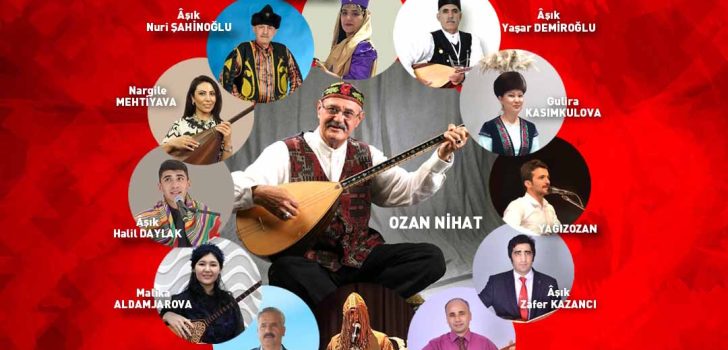 DENİZLİ 12.  ULUSLARARASI EGE ÂŞIKLAR BAYRAMI BAŞLIYOR