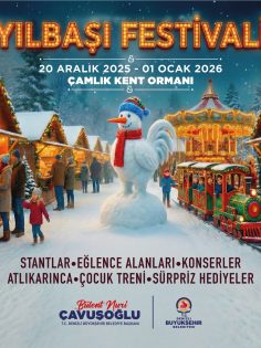 YILBAŞI FESTİVALİ ÇAMLIK KENT ORMANI’NDA BAŞLIYOR