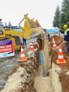30 MİLYON TL’LİK YATIRIMLA İÇME SUYU HATLARI YENİLENİYOR