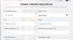 ISINMA DESTEĞİ MÜRACAATLARI BAŞLADI