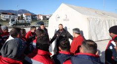 PERSONELE AFET FARKINDALIK VE ÇADIR KURMA EĞİTİMİ