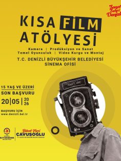 KISA FİLM ATÖLYESİ BAŞLIYOR