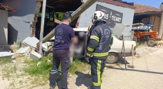 YAŞLI ÇİFT KAZADA HAYATINI KAYBETTİ