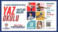 BÜYÜKŞEHİR BELEDİYESİ YAZ OKULU KAYITLARI BAŞLADI