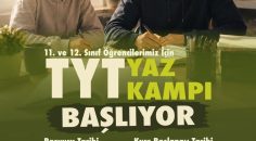 ÜCRETSİZ TYT YAZ KAMPI İÇİN BAŞVURULAR BAŞLADI