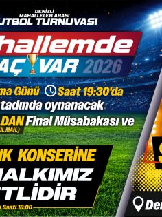 MAHALLEMDE MAÇ VAR FİNALİ SEMİCENK KONSERİYLE TAÇLANACAK