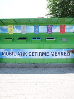 PAMUKKALE’DE MOBİL ATIK GETİRME MERKEZLERİ YENİLENİYOR