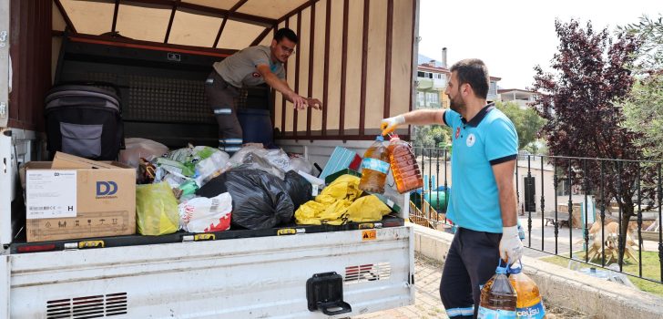 ATIK YAĞ KAMPANYASINA VATANDAŞLARDAN YOĞUN İLGİ
